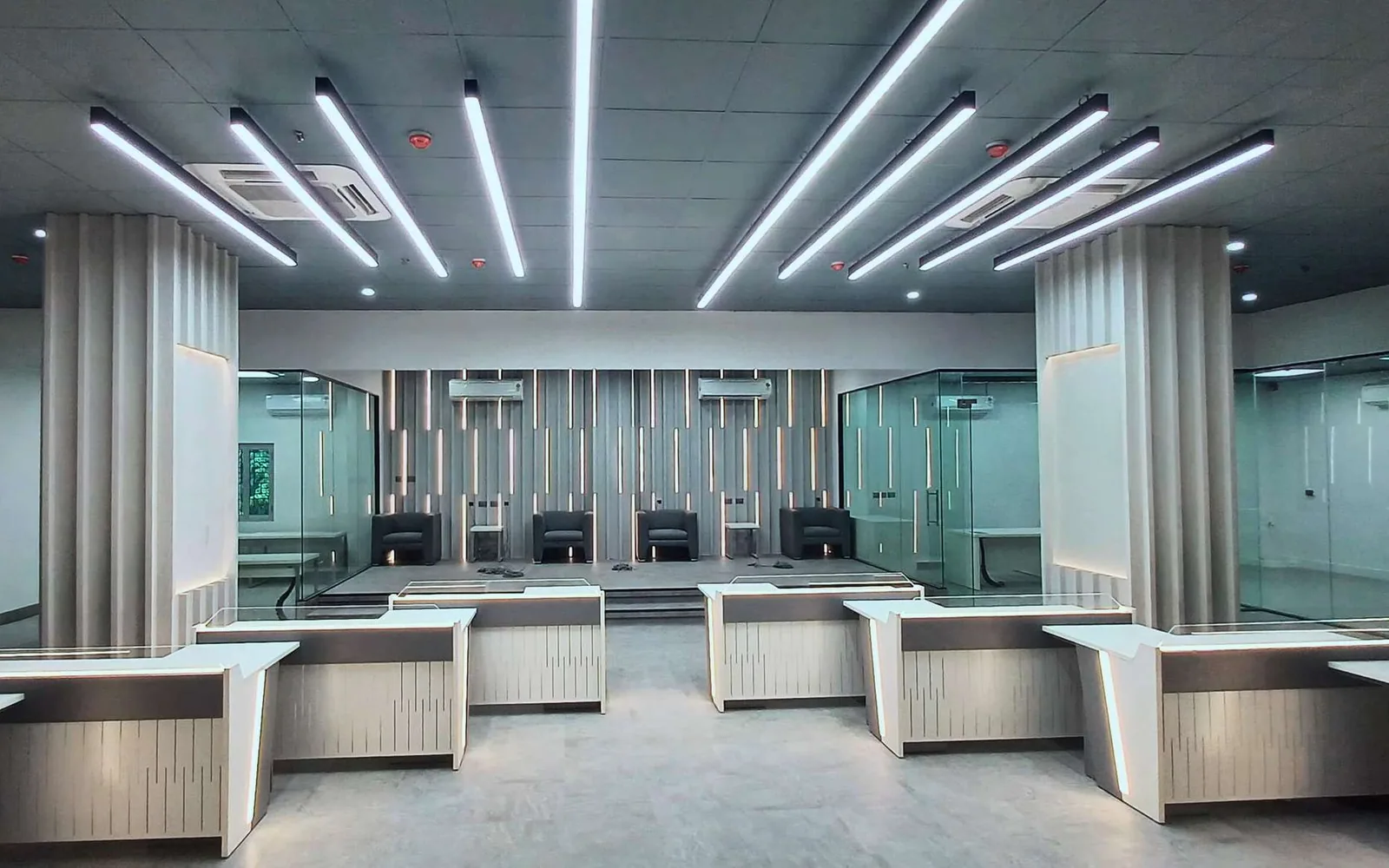 Uttar Pradesh (East) State NOC, Lucknow — designed and built by Panache